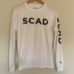 SCAD champion long sleeve tee shirt Savannah College of Art and Design